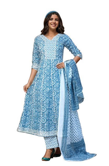 Indian women Suit Cotton Suit Streight Kurti Pant With Dupatta 3pc Readymade Party Wedding Dress Salwar Kameez traditional Top tunic Set