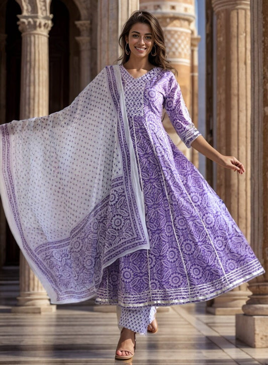 3-Piece Indian Women Salwar Kameez & Pant Set - Ready-Made Ethnic Outfit Indian Wedding Dress Kurti Sumeer Kurta Anarkali Gown Maxi