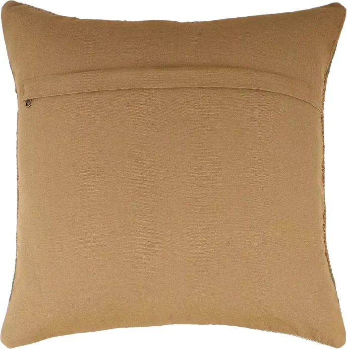 Heavy Handmade 18x18" Jute Kilim Cushion Cover Indian Vintage Pillow 18x18 - Image 2